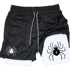 Anime Hunter x Hunter Performance Shorts pour hommes Brestmable Spider Gym Shorts Summer Sports Fitness Workout Jogging Pants courts 240410