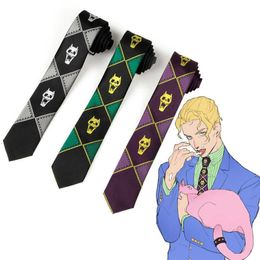 Aventure Bizarre de l'anime Jojo Kira Yoshikage Cosplay cravate tueur reine crâne cou ciel porte accessoire Costume241W