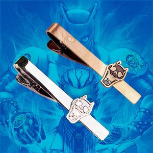 Anime JoJo's Bizarre Adventure Dasspeld Kira Yoshikage Cosplay Pin Mannen Mode Stropdas Schedel Bar Props 240106