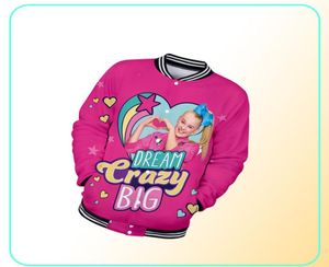 Anime jojo siwa 3d imprimer la veste de baseball féminin hommes hommes veste streetwear hip hop tracksuit décontracté harajuku swetshirts sweats hoodie7950023