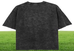 Anime Jujutsu Kaisen Graphic T Shirt Men Harajuku Hip Hop Vintage Washed Tshirts For Men Brazize de gran tamaño 100 Camiseta de algodón 22051656