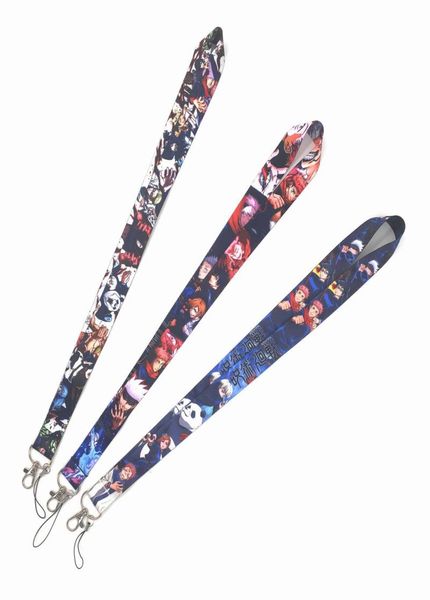 Anime Jujutsu Kaisen cou sangles lanière téléphone portable sangle ID porte-Badge corde clés chaîne porte-clés Cosplay accessoires 8878213