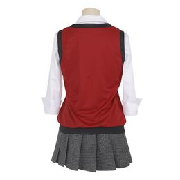 Anime Kakegurui Gambler compulsif Midari Ikishima cosplay costume japonais school uniforme veste jupe femme jk uniforme uniforme