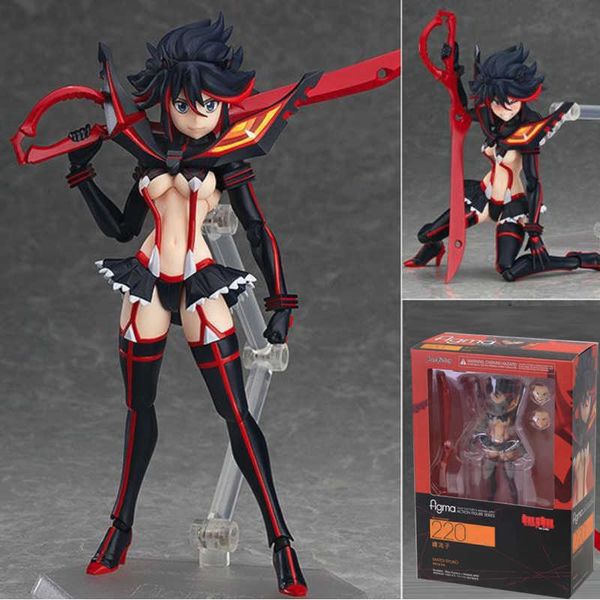 Anime Kill La Kill Matoi Ryuuko Figma 220 Figurines d'action Jouet Poupée 15 cm Q0722