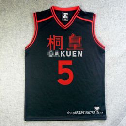 Anime Kuroko No Basket Basuke Cosplay Kostuum Gakuenes School Uniform Daiki Basketbal Jersey Sportkleding Set Halloween Gift Man Y0913