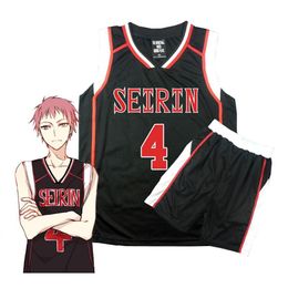 Anime Kuroko geen Basuke Seirin Kuroko Tetsuya Kagami Taiga Hyuga Junpei Cosplay Costume291Z