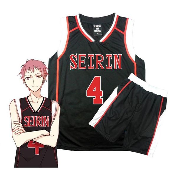 Disfraz de Cosplay de Anime Kuroko no Basuke Seirin Kuroko Tetsuya Kagami Taiga Hyuga Junpei 293S