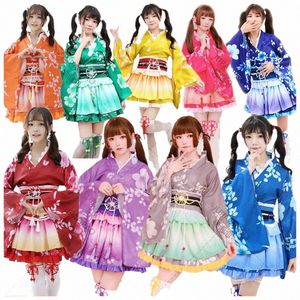 Anime Love Live Cosplay Costume Maki Nishikino Summer Yukata Kimo Lolita Girls Dr Halen Fancy Party Ensemble complet B2nJ #