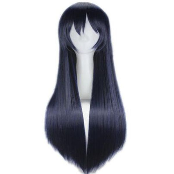 Anime Love Live Sonoda Umi perruques Harajuku cheveux longs postiche Cosplay 80 cm