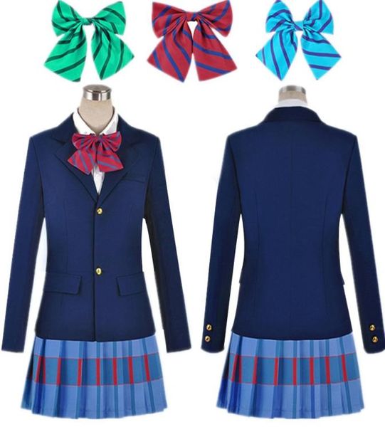 Anime Lovelive Love Live Cosplay Costume Kousaka Honoka Minami Kotori Ayase Eli Tojo Nozomi Nishikino Maki School Uniform8467153