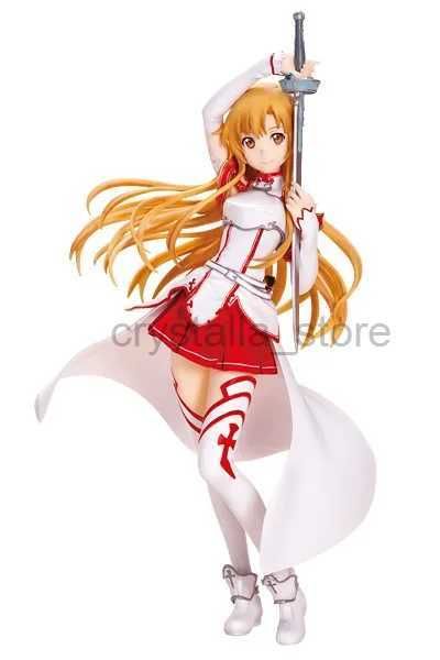 Anime Manga 1/7 Anime incoloro Yuuki Asuna Sword Art Online Paintless Garage resina Set modelo GK 240319