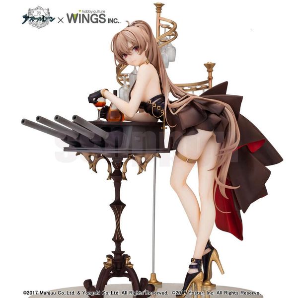 Anime Manga 1/7 WINGS INC. Azur Lane Jean Bart 26 cm Anime fille PVC figurine jouet jeu Statue adultes à collectionner modèle poupée cadeau