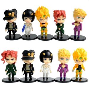 Anime Manga 1 piezas JoJos Bizarre Adventure Figuras de acción Joseph Joestar Phantom Blood Steel Ball Run Estatua Colección Kid Regalo Juguete 230410