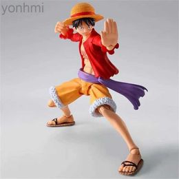 Anime Manga 15 cm Anime EEN STUK SHF Monkey D Luffy Actiefiguren PVC De Oorlog van Het Eiland van Spoken Luffy Collection Model Ornamenten Speelgoed 24329