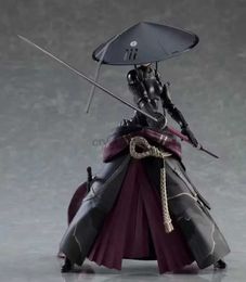 Anime Manga 15 cm RONIN figurine Anime wdrujca samurajska dziewczyna modelka figurka garaowa zestawy PVC zabawki dla dzieci prezenty dekoracja stou 240319