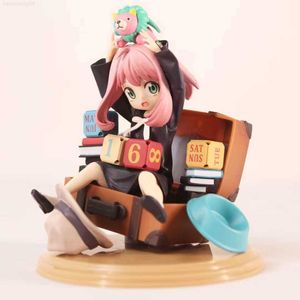 Anime Manga 16cm Anime Spy X Family Anya Forger Kawaii Action Figure Cartoon Cute PVC Statue Figurine Collectible Model Toy Doll Garage Kits L230717