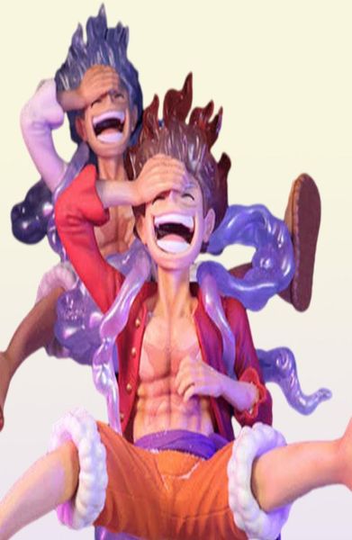 Anime Manga 17 cm Anime One Piece Figure Luffy Gear 5 Figurine d'action Dieu Soleil Luffy Nika PVC Figurine d'action Statue à collectionner modèle 7651836