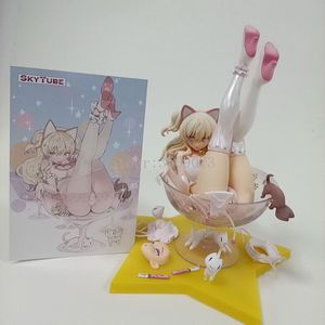 Anime manga 19cm skytube mes sexy figuur chiyuru lingerie actie chiru pvc figurine aldult model poppen speelgoed 230410