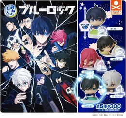 Anime Manga 2023 juni Resalestasto Stand Stone Capsule Toys Anime Onemutan Blue Lock Bachira Isagi Yoichi Nagi Chigiri Slaapfiguren Z0427