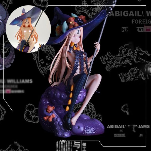 Anime Manga 22CM Japanese Girl Fate Grand Order Figurines Anime Abigail Williams PVC Action Figure Jouet Adultes Collection Modèle Poupée Cadeaux