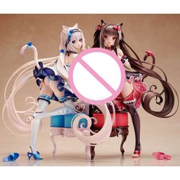 Anime Manga 23cm vanille Chocola NEKOPARA Vol.1 Soleil ouvert 1/6 japonais Anime PVC figurine jouet jeu à collectionner modèle poupée