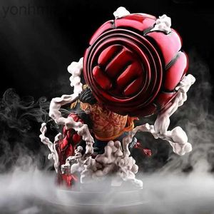 Anime Manga 25cm Anime One Piece Luffy Gear 4 Figurine PVC Acción Figura Niños adultos Jugues Japón Manga Kids Resaje 240413