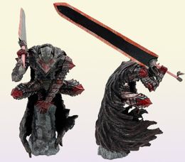 Manga anime 25cm berserk intestin l anime figure intestin berserker armour action figure berserk noir swordsman figurine Collection de collection 1141814