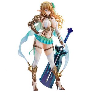 Anime manga 25cm originele karaktervertex anime figuur elf dorp 8e dorpsbewoner cecile actiefiguur anime meisje aldult model pop speelgoed z0427