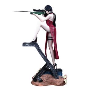 Anime Manga 32cm-36cm Resident Evil Ada Wong Leon Scott Kennedy Jill Valentine PVC Figura Acción Anime Estatua Collectable Juguetes de regalo de muñeca