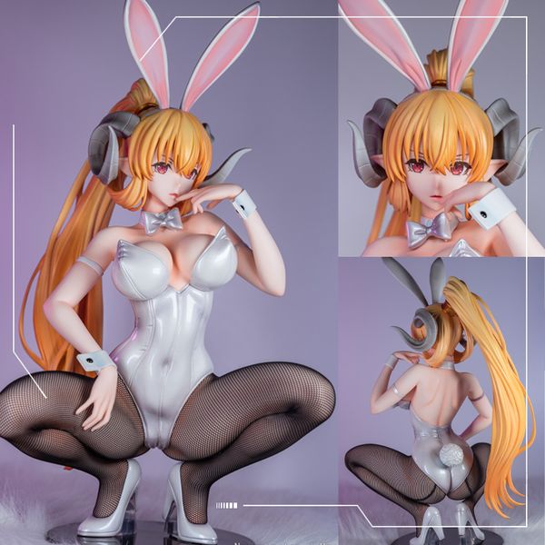 Anime Manga 32CM FREEing B-style Anime Bunny Girl Sin Nanatsu no Taizai Lucifer 1/4 PVC Action Figure Adult Collection modèle jouets poupée cadeaux