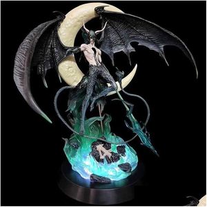 Anime Manga 40 cm Bleach Kurosaki Ichigo Quiorra Cifer Resurreccion Sea Etapa Action Figure GK PVC Collection Modèle Jouets Poupée Drop Dhkmy