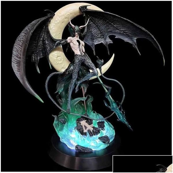 Anime Manga 40 cm Bleach Kurosaki Ichigo Quiorra Cifer Resurreccion Sea Etapa Action Figure GK PVC Collection Modèle Jouets Poupée Drop Dhrv1