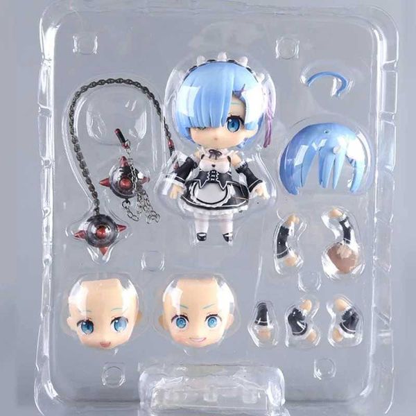 MANGA ANIME PERSONNAGES ANIME dans différents mondes REM 10cm Interchangeable Pièces Action Personnages COLLECTION DE TOUELL