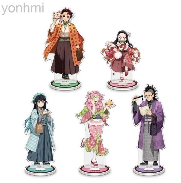 Anime Manga Anime démon Kamado Tanjirou Kamado Nezuko acrylique support Figure modèle plaque Cosplay Collection décor de bureau 24329