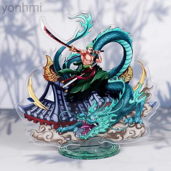 MANGA ANIME ANIME ONE PIÈCE ACRYLIQUE Figures Luffy Zoro Sanji Ace Sabo Marco Trafalgar Law Nami Chopper Kaido Enel Franky Toys 24329