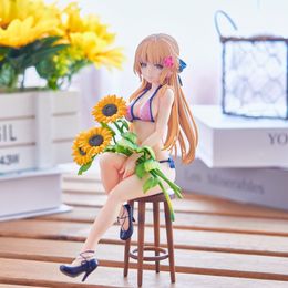 Anime Manga DAIKI Anime Figur Sunflower Girl Ver. Momose Kurumi PVC Actionfigur Kawaii Niedliche Sammlung Ornamente Geschenk Puppe Modell Spielzeug