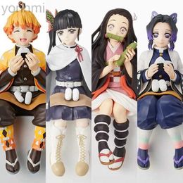 Anime Manga démon Anime Figure Kimetsu No Yaiba dessin animé Nezuko Tanjirou Zenitsu Inosuke Shinobu Miritsu Figurine poupée décorative jouet 24329