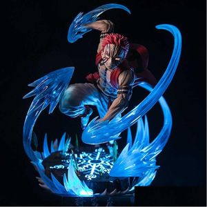 Anime Manga Demon Slayer Figuur Kimetsu No Yaiba Gk Akaza Kokushibo Rengoku Kyoujurou Action PVC Collection Model Toys For Gifts D Dhthc