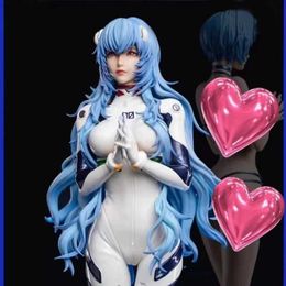 Anime Manga Ds Modelo Figura Uniforme de Combate Ayanami Densetsu No Shoujo- Kirie Kagarino Sexy Anime Girl Figura Colección Figuras de Acción Juguetes YQ240315