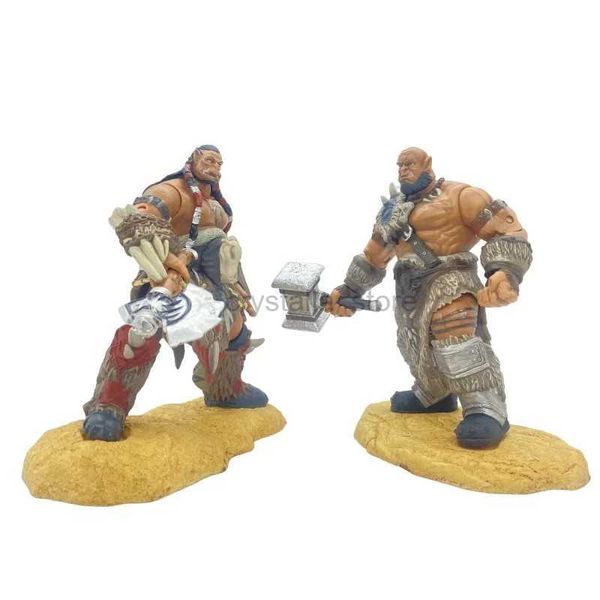 Anime Manga Durotan Ogrim Doomhammer gra figurki Anime bestia wojownik figurka PVC zabawki dla dzieci prezenty witeczne dekoracja samochodu 240319