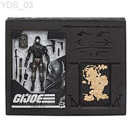 Anime Manga G.i.Joe Snake Eyes Deluxe Edition Figurines d'action Ensemble de jouets Ko 6 pouces Statues mobiles Modèle Poupée Ornement de collection Cadeaux YQ240315