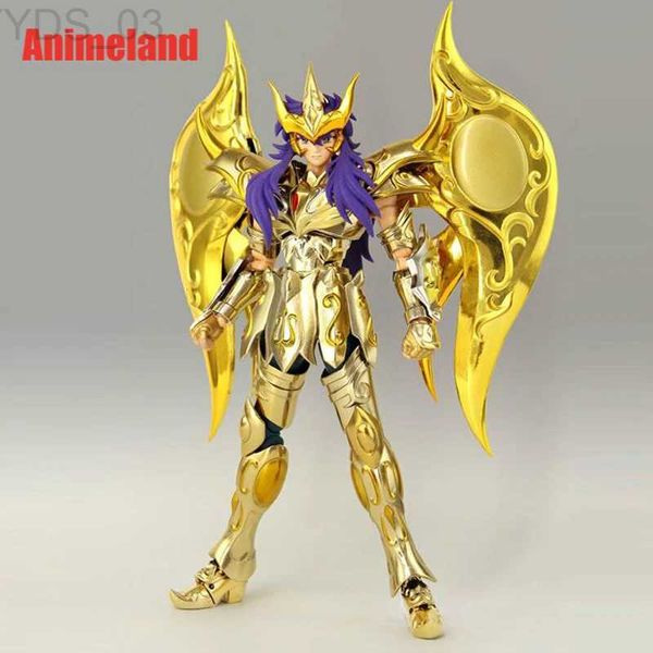 Anime Manga Great Toys/GT Saint Seiya Myth Cloth EX Scorpio Milo of God Gold Knights of the Zodiac Figura de acción En stock YQ240315