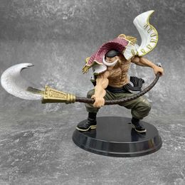 Anime Manga GSF One Piece Action Figure WHITE BAARD Newgate 24cm Pirates Edward PVC Onepiece SCultures The TAG Team Anime Model Figuur Speelgoed L230717