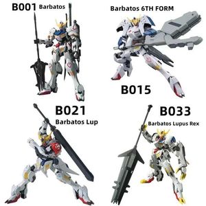 Anime Manga High Tech Assembly Modèle d'animation Kit mobile Iron Blood Orc Hg 1/144 Barbade Lupus Rex Bell Vidal Robot Toy Action Diagraml2404