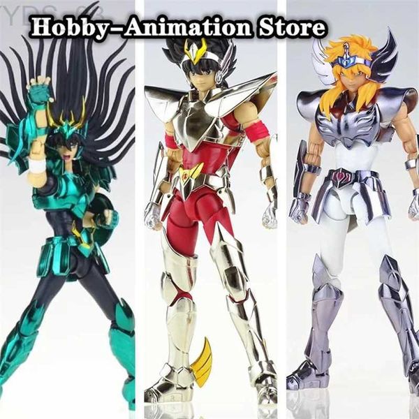 Anime Manga en stock grands jouets Myth Cloth EX Final Pegasus Seiya Dragon Shiryu Cygnus Hyoga V3 figurine en Bronze GreatToy GT YQ240315