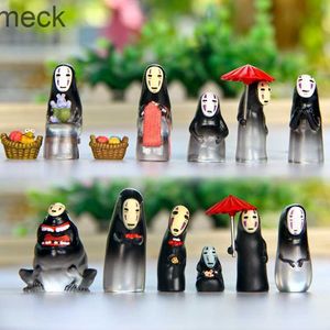 Anime Manga Japan Anime Cartoon No face man insigne Miyazaki Hayao Spirited Away sans visage Homme Modèle Action Figure pour Enfants Adulte