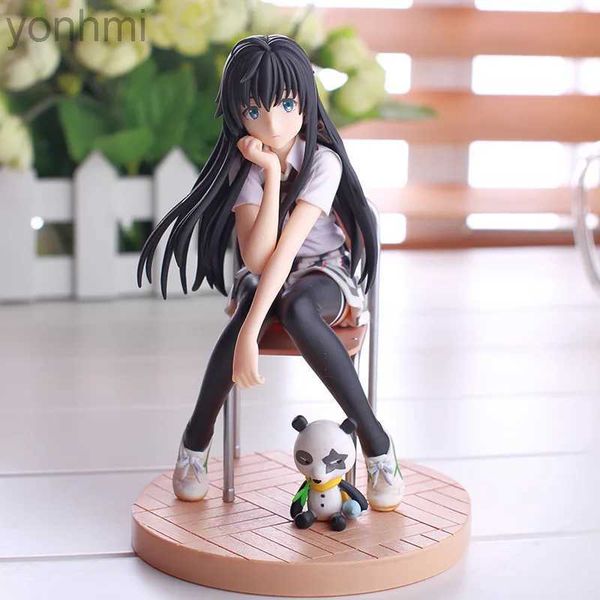 MANGA ANIME Japon Figure d'anime mon adolescent comédie romantique Yukinoshita Yukino Figure Modèle Dolls Toy Gift Collect Box Ornaments PVC Matériel 240413