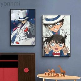 Anime Manga Japanse strafrechtelijk onderzoek misdaad Anime beroemde detective Conan familie muur kunst decoratie schilderij karakter profiel poster 24329