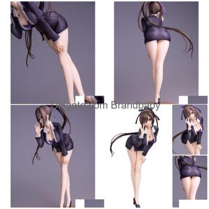 Figuras de chicas japonesas Manga Anime Sakuya profesoras Ver.Figura de acción de PVC Decoraciones de escritorio Modelo Juguetes Entrega de entrega Regalos Película Dhmkv