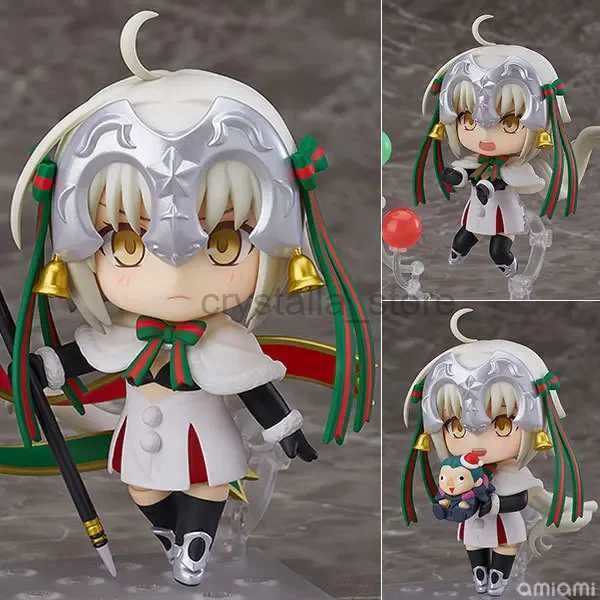 Anime Manga Jeanne dArc figurki Anime szabel lilia Mini gra lalka figurka PVC zabawki dla dzieci prezenty dla przyjaci biurko kolekcjonerskie 240319